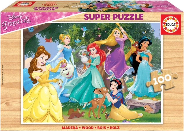 Lesene puzzle DISNEY princese 100 kosov EDUCA