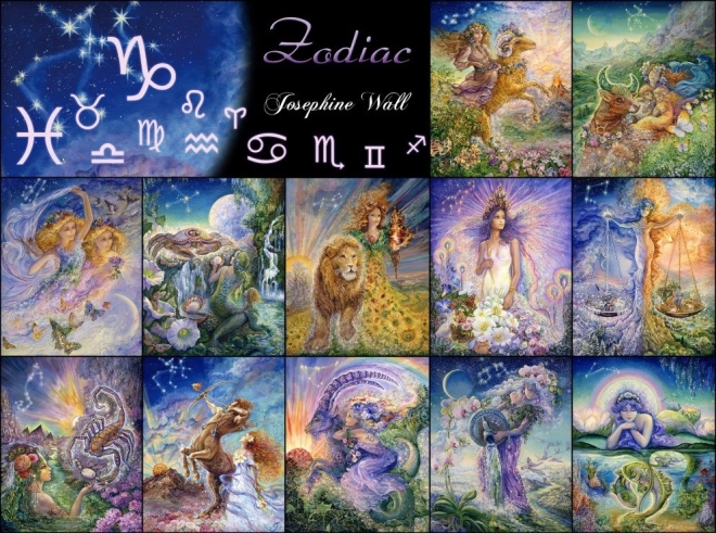 Sestavljanka Znamenja zodiaka 2000 koščkov