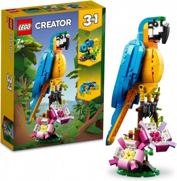 LEGO Creator Eksotični papagaj 3 v 1