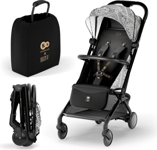 Kinderkraft Pilot 2 Bizuu športni otroški voziček lunar black