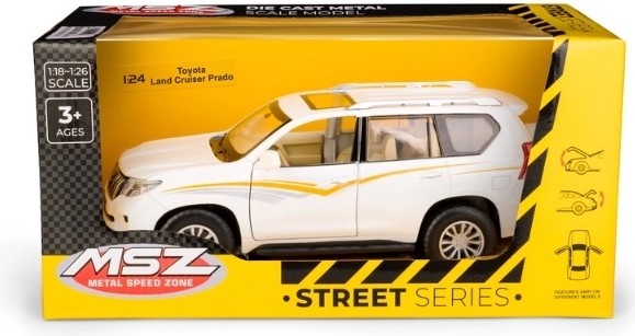 MSZ Toyota Land Cruiser Prado bel model avtomobila v merilu 1:24
