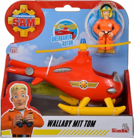 Gasilec Sam – helikopter Wallaby mini