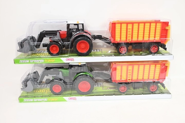 Traktor s prikolico za otroke