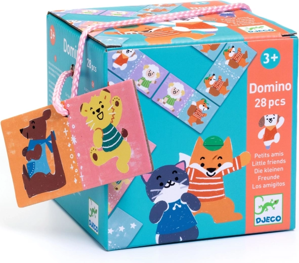 Djeco domino za štetje z živalmi