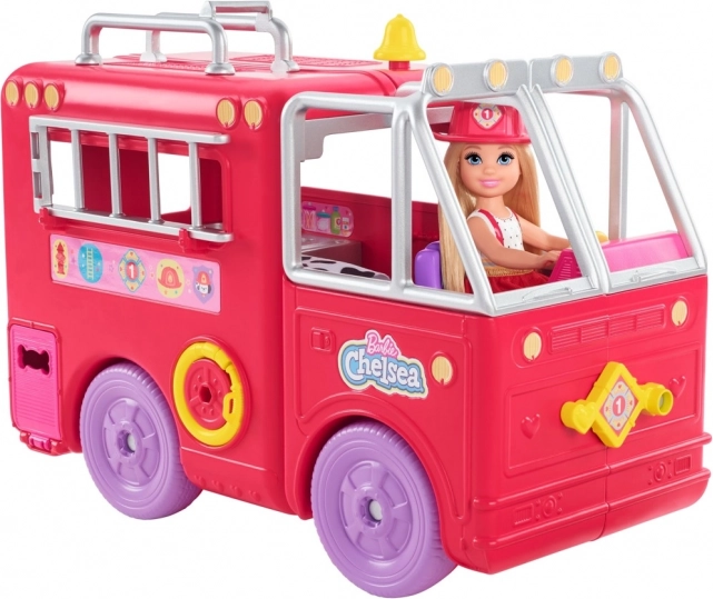 Barbie Chelsea gasilsko vozilo