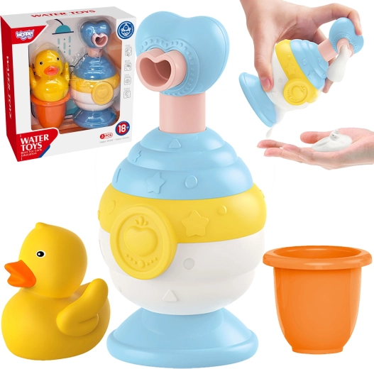 Kopalni set z račko, lončkom in dozirnikom mila WOOPIE Baby