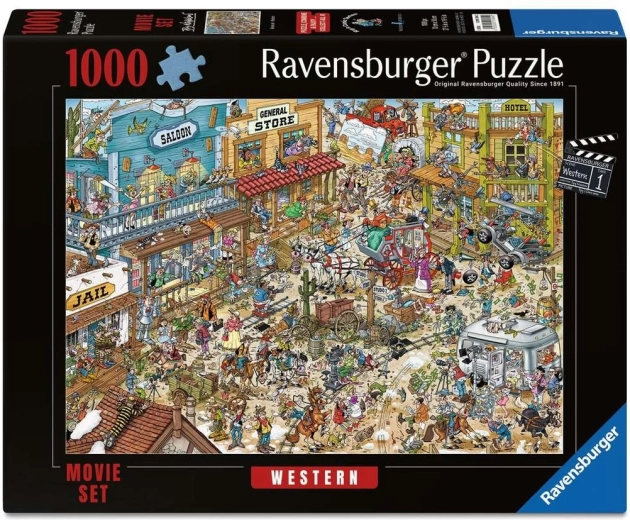 Ravensburger sestavljanka filmski motiv Western 1000 kosov