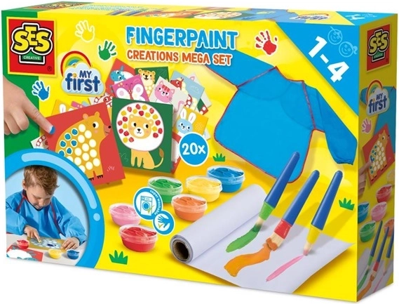SES Creative My First mega komplet za slikanje s prsti