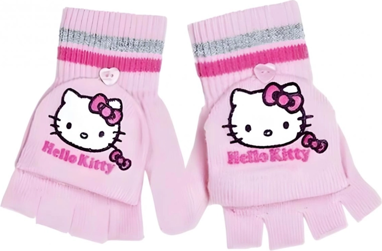 Rokavice 2 v 1 Hello Kitty - 1 kos