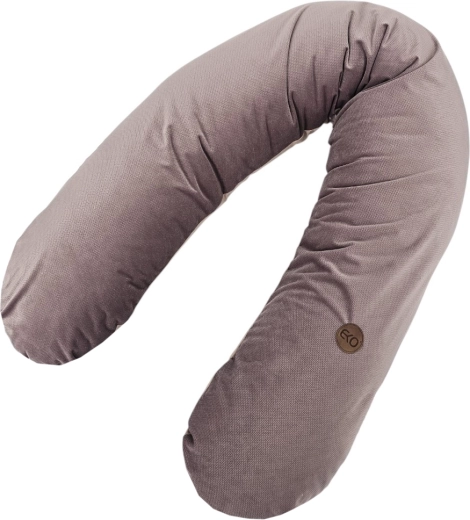 EKO blazina za dojenje, bombažna Velvet dark pink 180 cm