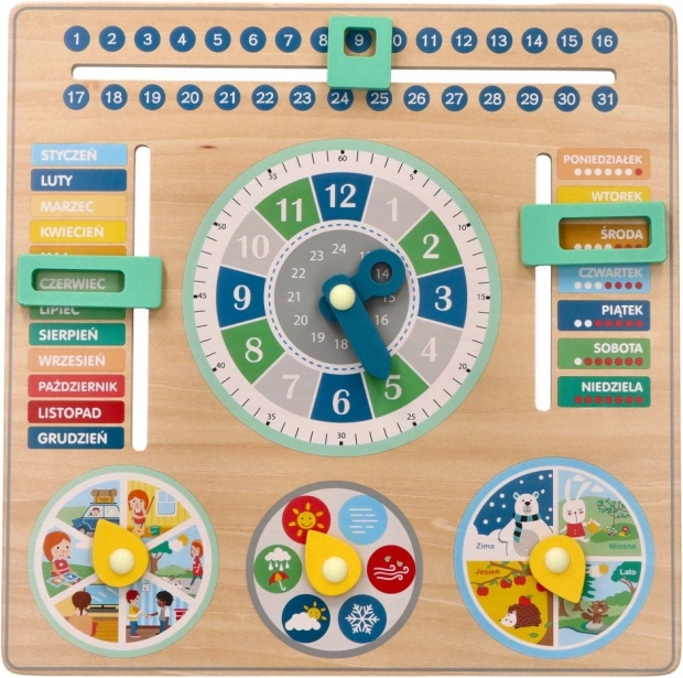 Lesen izobraževalni koledar – tabla za otroke