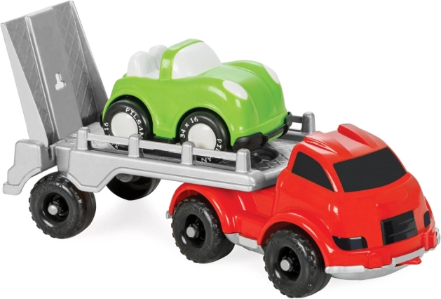 Plastični tovorni avto za pesek z avtomobilčkom
