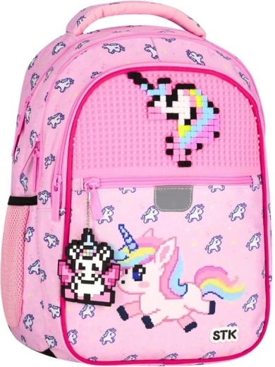 Pixel Unicorn School Backpack 24 l