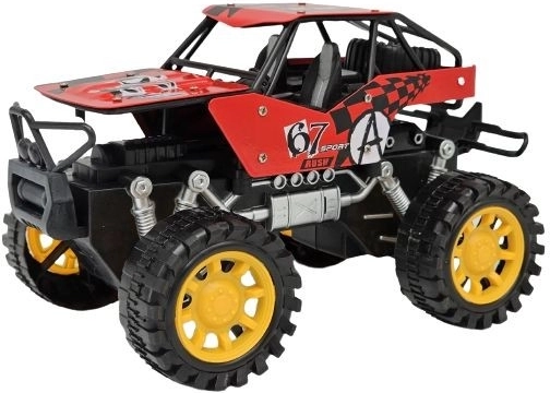 Rdeč jeep 22 cm - 1 kos