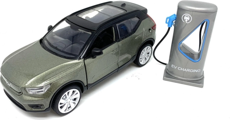 Model avtomobila Volvo XC40 Recharge 1/32 z lučmi in zvokom - 1 kos