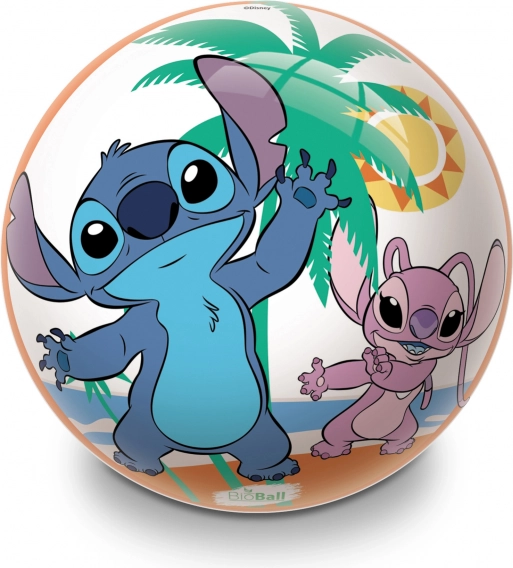 Napenjen plastičen žoga STITCH 22 cm BioBall
