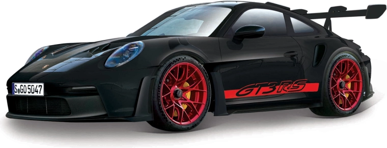 Maisto RC Porsche 911 GT3 RS na daljinsko upravljanje, črn, 1:24