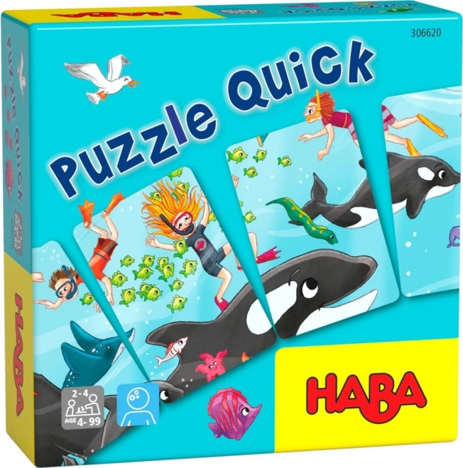 Haba mini igra za otroke Hitri puzzle