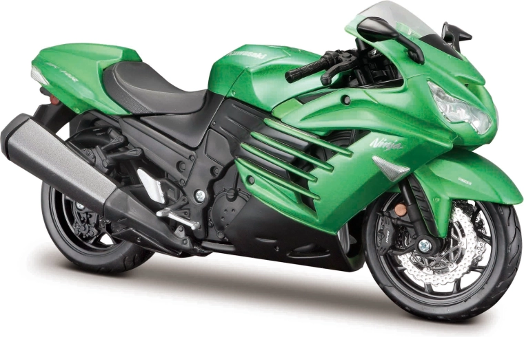 Maisto Kawasaki Ninja ZX-14R sestavljiv model motocikla 1:12