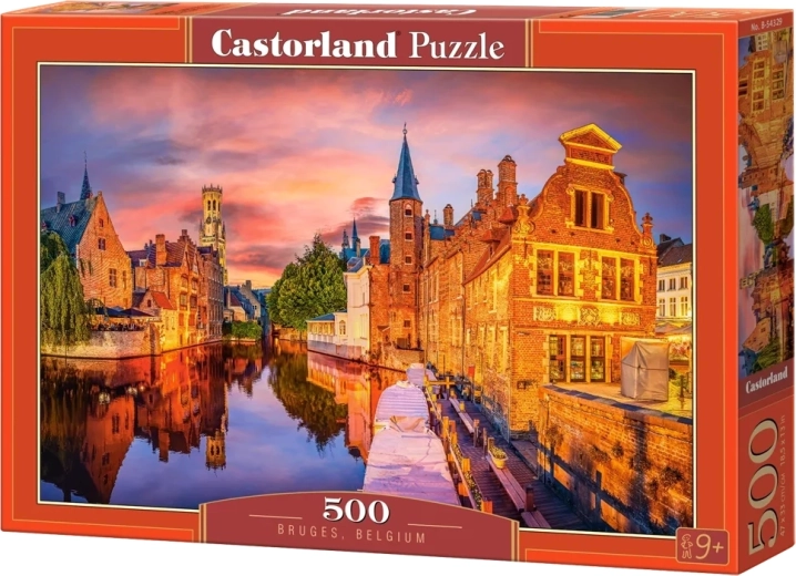 Sestavljanka Castorland Bruges, Belgija, 500 kosov