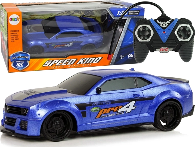 Športni avto na daljinsko upravljanje 1:24 Racing Blue Tinted Windows