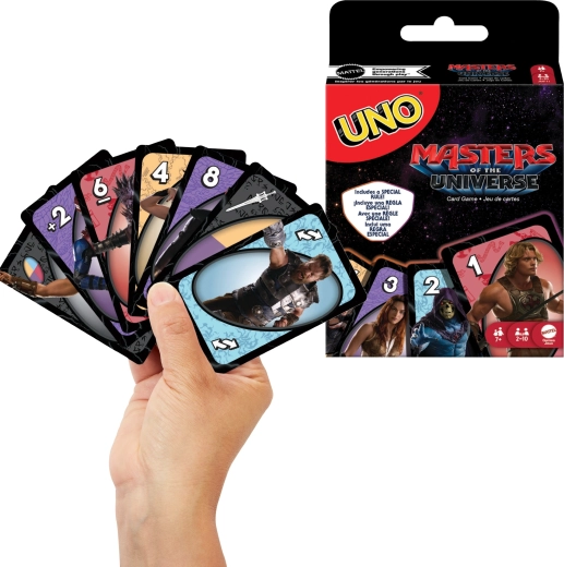 Mattel Uno Masters of the Universe – gospodarji vesolja