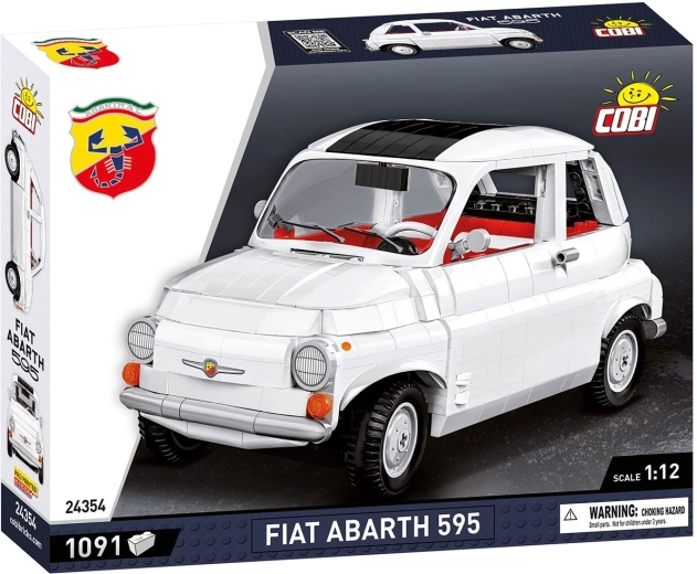 COBI Fiat Abarth 595 building set 1:12 (1091 pieces)