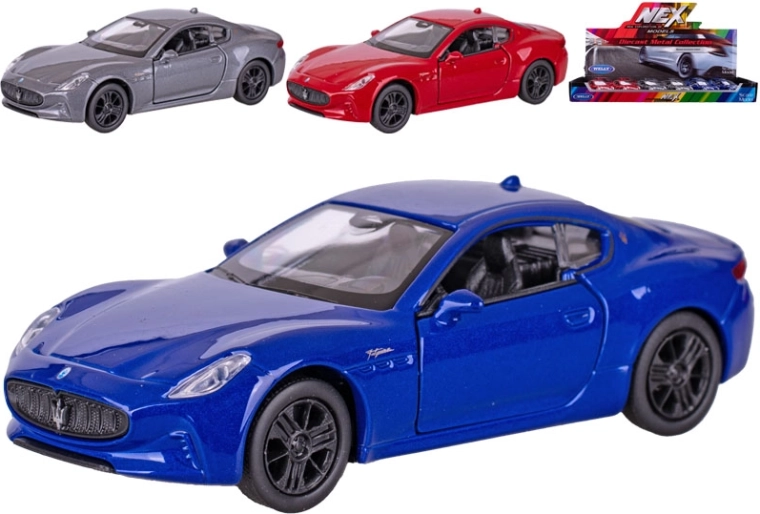 Welly Maserati GranTurismo Folgore kovinski model 1:34 z vzvratnim pogonom