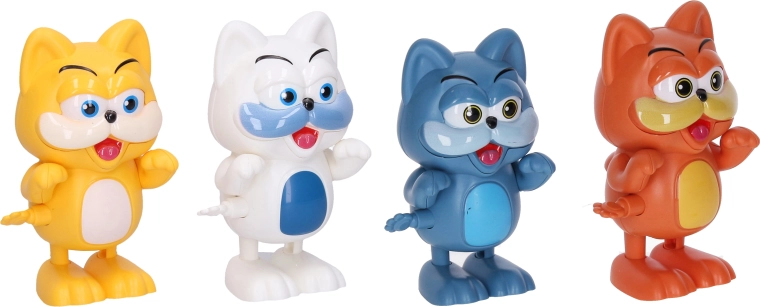 Wind-Up Jumping Cat 11.5 cm - 1 piece