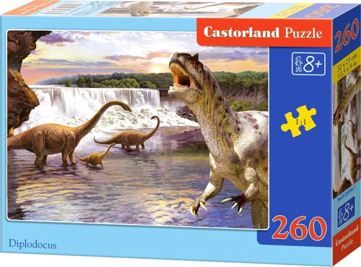 Children's Diplodocus Puzzle – 260 Pieces