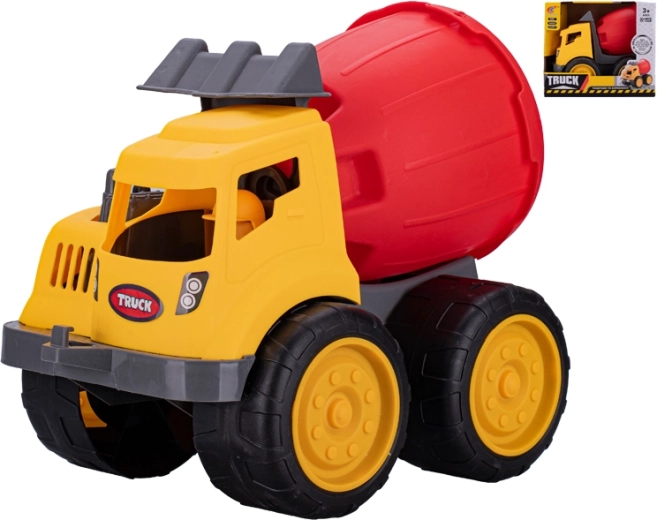 Gradbeni tovornjak – mešalec betona 33 cm – igrača za male graditelje