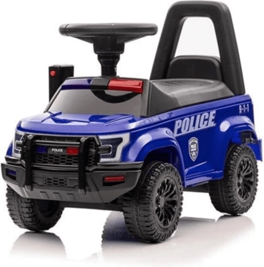 Otroški električni avtomobilček modre barve Qileshi z daljinskim upravljanjem