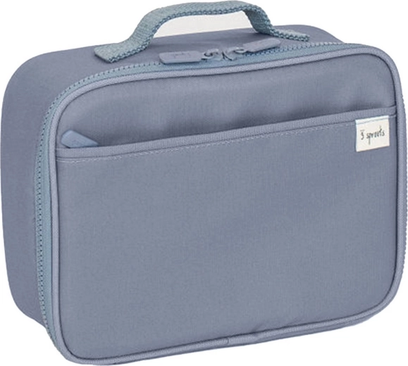 3 Sprouts torba za malico recycled blue - 1 kos