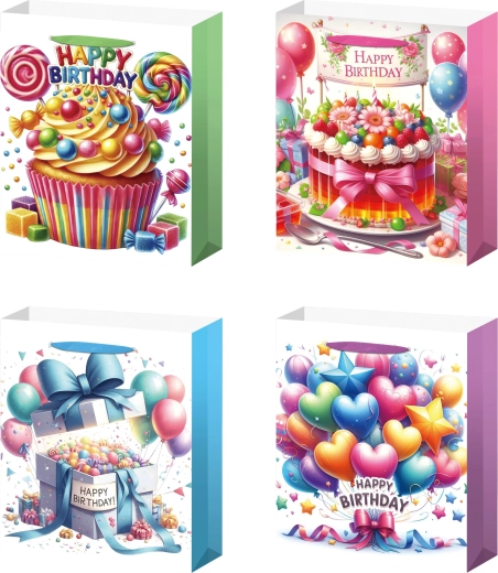 Darilna vrečka S Rojstni dan