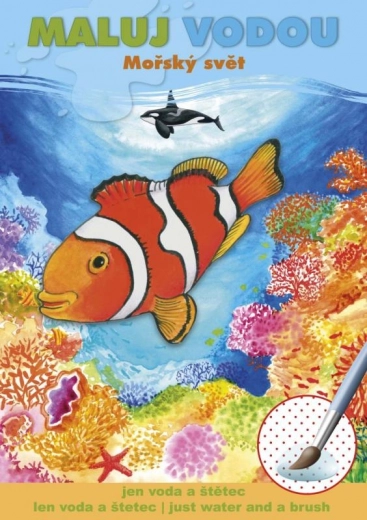 Slikanje z vodo – morski svet
