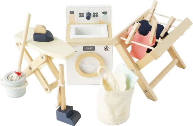 Le Toy Van pohištvo za pralnico za hiško za punčke