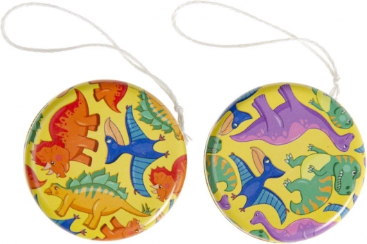 Kovinsko jojo z dinozavrskim motivom