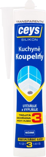 Sanitarni silikon CEYS prozoren 280 ml