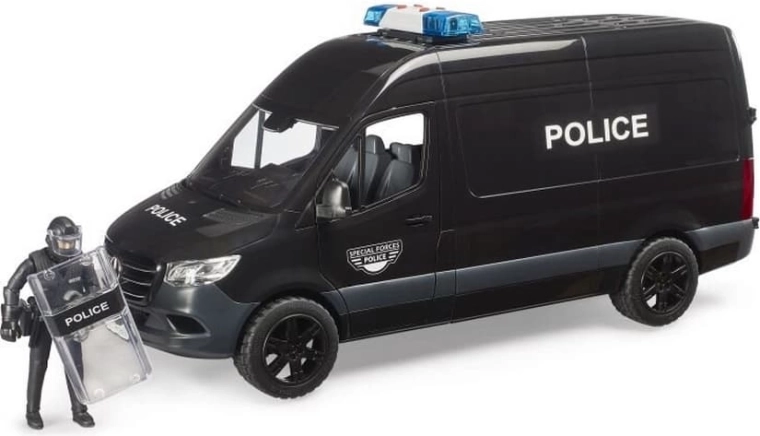 Bruder policijska dostavnjak Mercedes‑Benz Sprinter s težkooklepnežem