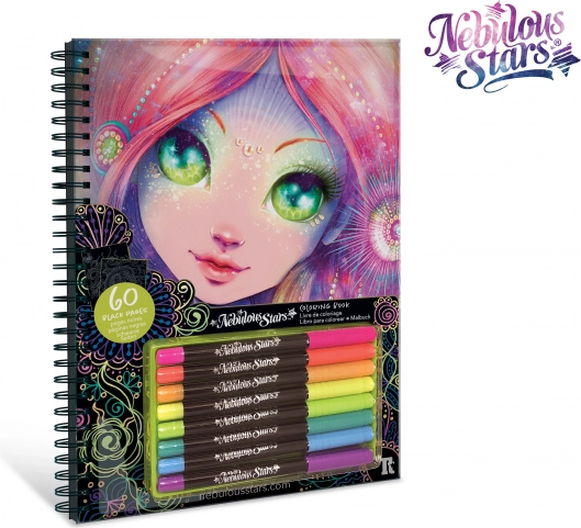 Pobarvanke Nebulous Star s črnimi stranmi