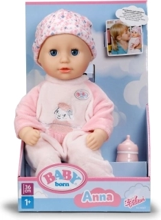 Lutka BABY born Anna svetlo rožnata 36 cm