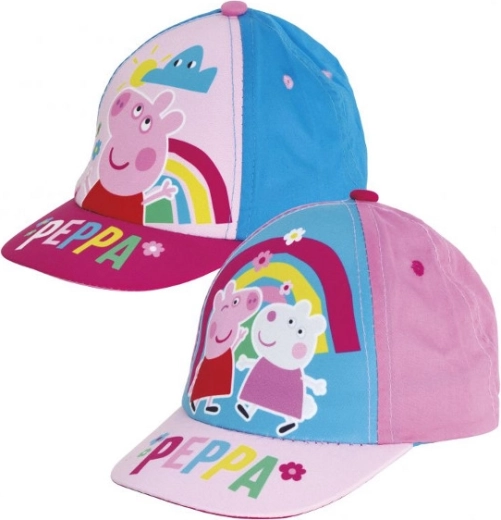 Kapa s šiltom Peppa Pig 44–46 cm