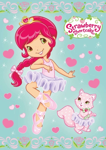 Akim pobarvanke A4 Strawberry Shortcake (Jahôdka)