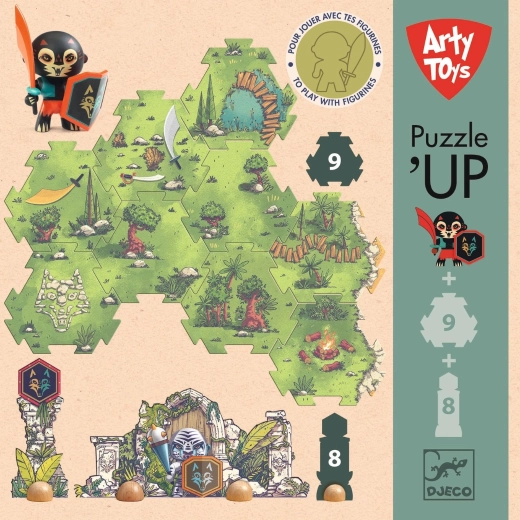 Djeco Puzzl’Up bitka – puzzle 18 kosov