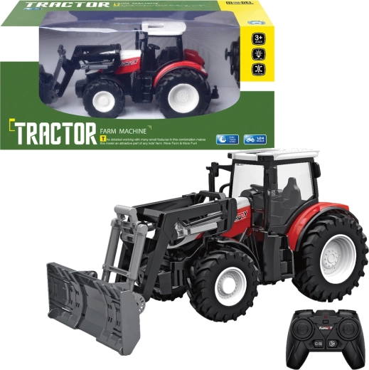 RC traktor z žlico 1:24