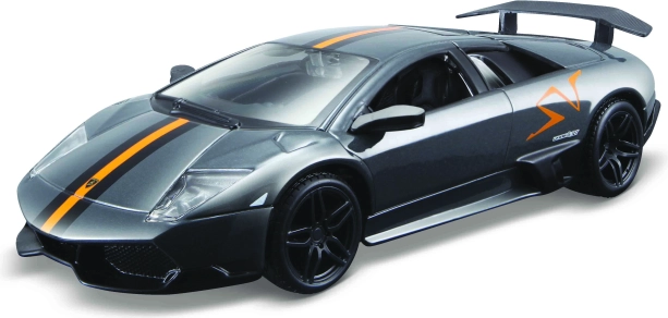Model Lamborghini Murciélago LP 670-4 SV mat siva 1:32