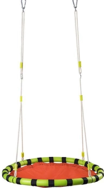 WOODY zložljiv gugalni krog, oranžen, premer 103 cm