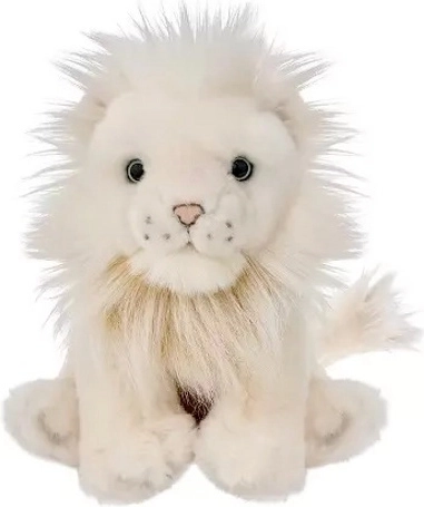 Beli lev 25 cm – plišasta igrača BEPPE ZOO