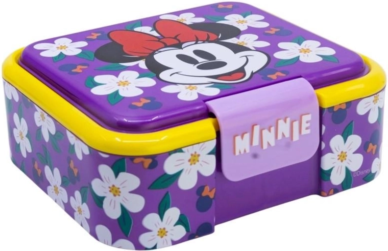 Škatla za malico Disney Minnie s 3 predelki