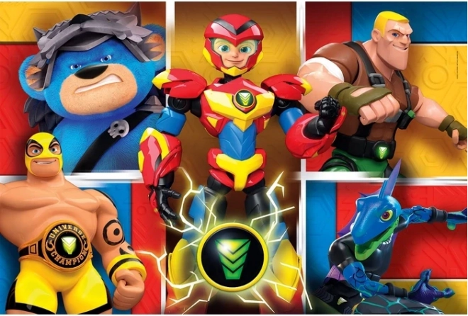 Clementoni puzzle Power Players maxi 60 kosov